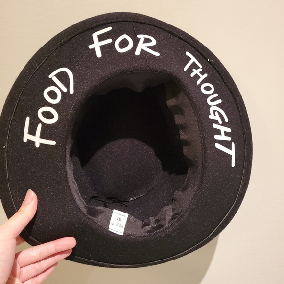 Black Fedora hat - Picture 2 of 3